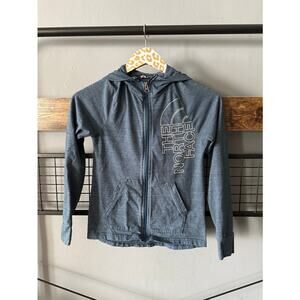The North Face Girls Full Zip Hooded Top | Medium